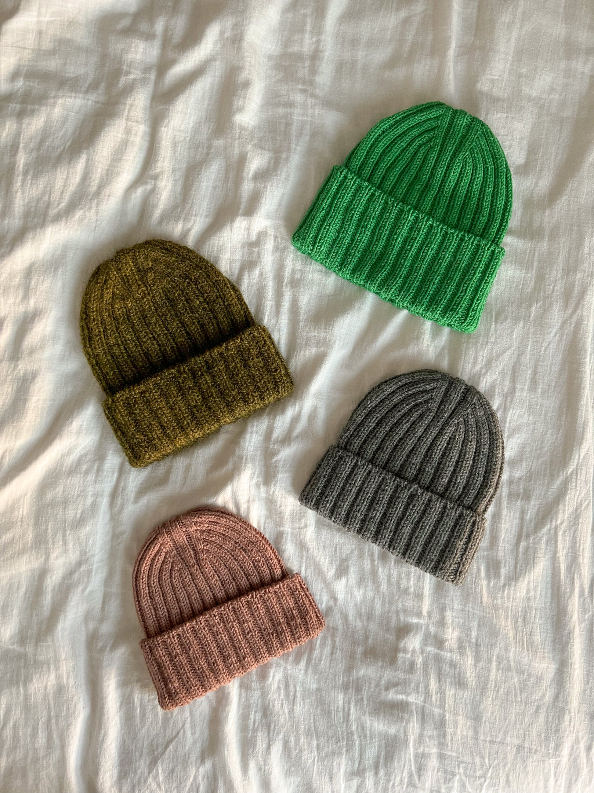 Ribbed Beanie How To Finish A Flat Knitted Hat Alaska Hat (english